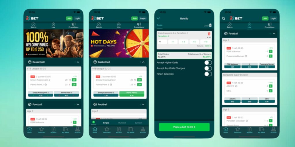 how to download and install 22bet India application